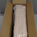 5 Step Dog Stairs for High Bed  Pet Steps for Small Dogs, Non-Slip Dog Ramp with Washable Cover, Pet Ladder for High Beds,Beige