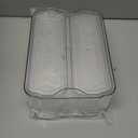 Fridge Organizers and Storage, 10 Pack Clear Freezer Organizer Bins with Lids for Kitchen, Pantry, Refrigerator, Food, Fruit, Vegetable Storage (10 Bins (No Pull-out Drawer))