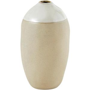 Santa Barbara Design Studio Vases for Home and Office Dcor Artisan Dipped Flower Vase, Medium, Cream