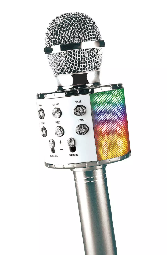 NIFTY KARAOKE MICROPHONE W/LED LIGHT