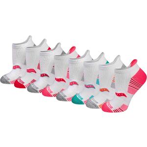 Saucony Women's RunDry Performance Heel Tab Athletic Socks, Available in S-L (8, 16, 24 Pairs)