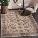 Area Rug 46, Vintage Boho Rug,Ultra-Soft Low Pile, Washable, Non Slip,Stain Resistant, Carpet for Living Room Bedrooms Playroom Office Kitchen,Brow/Moss