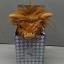 Heatable & Coolable Highland Cow Stuffed Animals Plushie, Microwavable Heating Pad for Soothing & Relaxation, Lavender Scented Cattle Plush Toys for Stress Relief, Stuffed Cow Gifts