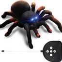 Aerbee RC Spider Tarantula, Wireless Remote Control High Simulation Spider Toy with Glowing Eyes, Perfect for Joke Game Kids Playing
