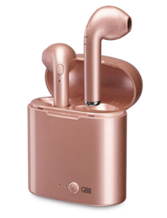 iLive True Wireless Bluetooth Earbuds in Rose Gold