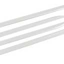 BisTate for Toyota RAV4 2019-2024 Pearl White Exterior Side Door Body Molding Bump Protector Edge Stripe Cover Trim ABS Car Accessories 4pcs