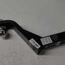 METOWARE Trailer Hitch Ball Mount with 2-Inch Ball & 5/8" Hitch Pin Clip, Fits 2-Inch Receiver, 7500 lbs Capacity Ball Hitch, 8-Inch Drop, Black