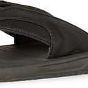 Amazon Essentials Men's Slip-on Flip Flop Comfort Sandals with Enhanced Grip, Cushioning