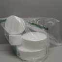 Crafare 4 Tiers Round Foam Cake Dummies Set 4" 6" 8" 10" White Fake Cake Dummy 12 Inch Tall for Christmas Wedding Supplies Baby Shower Birthday Decorating Display