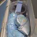 Birthday Gifts for Women, Self Care Get Well Soon Gifts, Ocean Relaxing Spa Gift Basket w/ Luxury Flannel Blanket & 40 oz Tumbler, Thinking of You Gifts, Christmas Gift for Mom Wife Sister Friend