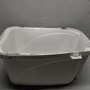 Van Ness Pets Odor Control Large Enclosed Cat Litter Box, Hooded, Pearl, CP6
