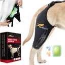Dog Knee Brace for Torn ACL Hind Leg, Hot/Cold Compress for Patella Dislocation or Osteoarthritis, Cruciate Ligament Injuries, for Medium & Large Dogs,Patent Pending(Right Leg,XL)