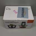 KOIOS Food Processor, 500W Electric Food Chopper with 2 Bowls (8 Cup+8 Cup) & 2 Bi-Level Blades&, Small Electric Grinder Meat Processor for Nuts, Meat, Onion, Garlic, Baby Food, Black