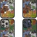 for iPhone 15 Pro Cartoon Animal Clear Phone Case