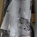 Spice Rack Wall Mounted 4 Pack,Space-Saving Spice Organizer for Spice Jars and Seasonings,Screw or Adhesive Hanging Spice Rack Organizer for Your Kitchen Cabinet,Pantry Door,11.41x2.75x2.75in (Black)