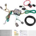 WATERWICH 4-Pin Trailer Wiring Harness Compatible with 2020-2024 Ford Explorer, 2011-2019 Ford Taurus, 2013-2016 Lincoln MKS Replacement for 56093 Trailer Hitch Wiring Harness