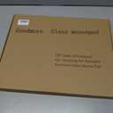 Glass Gaming Mouse Pad with LED Lights,Professional Esport Mousepad with Type C Port, Ultra-Smooth Hard Surface for Office Bedroom and Gaming, Large Non-Slip Silicone Base11.8" x 15.7"