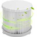 Wet Dry Vacuum HEPA filter Replacement for Portable Makita XCV11Z 18V Cordless HEPA Filter Extractor, 1 PCS Shop Vac HEPA filter Fit for Makita Vacume Filter ADCV11Z