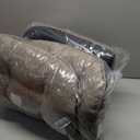 Chair Cushions for Dining Chairs Set of 4, Kitchen Chair Cushions, Chair Pads with Ties and Non Slip Backing, Tufted Memory Foam Seat Cushion 4 Pack, 15.5" x 15.5" x 4", Khaki