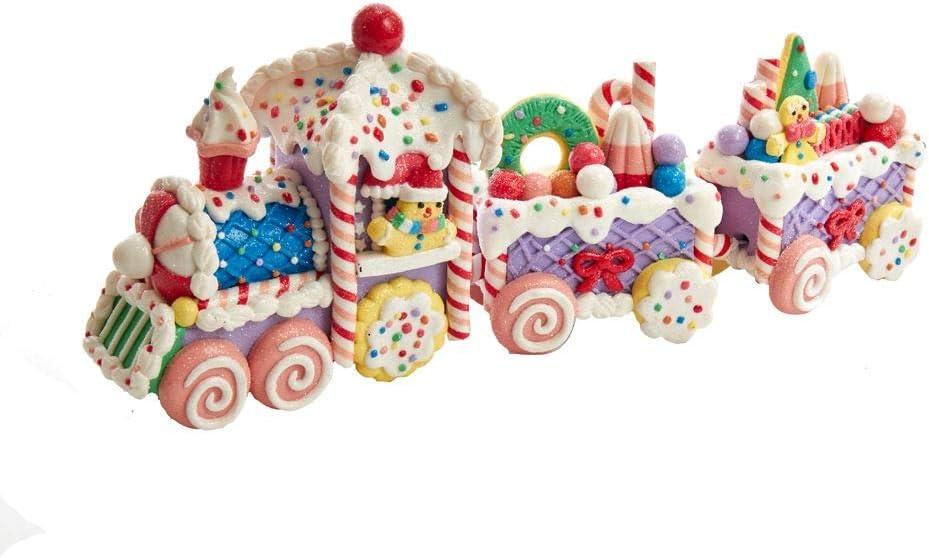 Kurt Adler 14.4-Inch Claydough Train Set