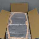 StrongTek Ergonomic Wood Foot Rest for Enhanced Circulation & Comfort, 350lbs Capacity, Rocker Balance Board for Standing Desks, Non-Slip, No Assembly, 18" Wide - Ideal for Office/Home