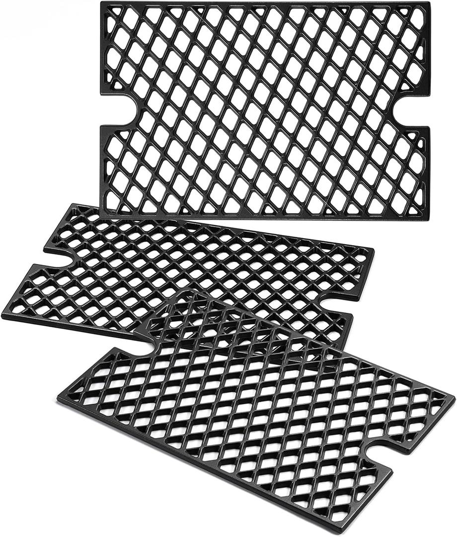 GR2205723-OG-00 Grill Grates Replacement Parts for Outdoor Gourmet 6 Burner Grill Parts GR2205720-OG-00 FSOGBG1108 162193 Outdoor Gourmet 4 Burner GR2215120-OG-00 FSOGBG1106 Cast Iron Grill Grids
