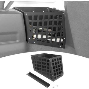 for Jeep JLU Trunk Left Side Cargo Rack Shelf Organizer Modular Storage Box Basket System Luggage Storage Carrier for Jeep Wrangler JLU 2018-2023 4DR for Hardtop
