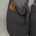 DL Men's Memory Foam Slippers Soft Men House Shoes Comfort Slip on Bed Slippers for Men with Anti-Skid Lightweight Sole Breathable Indoor and Outdoor, Dark Gray, Size9-10