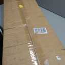 51.2" Linear Gold LED Chandelier, 6 Light Sources, 5 Clear Glass Globes, 51.2" L x 7.5" W x 9.1" H
