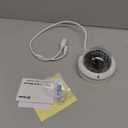 HD 5MP 4MP PoE IP 180 Degree Wide Angle Dome CCTV Security Camera 1.7mm Fisheye Lens Outdoor/Indoor H.265 with Mic/Audio Night Vision Surveillance Network Camera