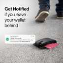 SPOTMINDERS Apple MFi Certified Credit Card Wallet Tracker PRO Pink (iOS Only) Gifts for Mom Works with Apple Find My Rechargeable Tracking Card for Her IP68 0.07in Slim Item Finder for Luggage Purse