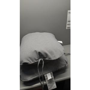 Decorative Cushion Pillows – 4 Pack, 23 x 19 Inches, Gray