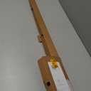 Ivilon Window Curtain Rod Decorative End Cap Design, 1 Inch Rod, 48 to 86 Inch. Satin Nickel