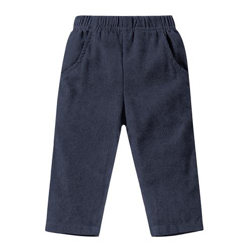 Neutocd Baby Boy Pants Infant Uniform Jogger Sweatpants Stretch Toddler Boys Chino Pants with Pocket 110
