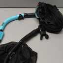 Aegend Snorkeling Gear for Adults Youth Kids, Snorkel Mask with Top Dry Valve - Panoramic View Anti-Leak and Anti-Fog with Mesh Bag for Snorkeling, Scuba Diving, Freediving & Swimming (2 PACK-Black & Green)