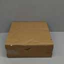 Tebery 2 Pack 3-Tier White Ceramic Embossed Dessert Cake Tower Stand with Gold Carry Handle, Cupcake Stand Serving Trays, Porcelain Party Food Server Display Holder