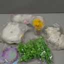 RISUNTOY Flower Craft Kits, Arts and Crafts for Kids 4-12, DIY Fabric Bouquet Making Set, Fun Art Supplies & Activities, Best Birthday Gifts for Girls Boys