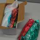 Civaner 26 Sets Large Inflatable Christmas Balls with Hanging Bows 12 Inch Red and Green Inflatable Balls Balloons Xmas Bow Stain Ribbon Christmas Blow up Hanging Ornament for Indoor Outdoor Decor