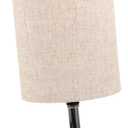 STOBOK Bedside Lamp with USB Port Touch Control Dimmable Table Lamp for Bedroom Compact Design with Shade for Nightstand and Spaces Modern Aesthetic Lighting