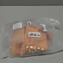 Women's Bustier Crop Top Mesh Corset Top Push up Rhinestone Diamond Bra Club Party Vest (Beige, S)