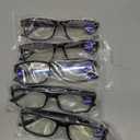 Gaoye Professional Reading Glasses for All Day - Computer Readers with Blue Light Protection - Value Pack, +1.0