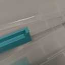 IRIS USA 12 Qt. Plastic Storage Bins Containers with Lids, 4 Pack, Small Sensory Bin, Craft Storage, Craft Organizers & Storage, Organizing Container for Home, Office & Art Supplies, Stackable, Clear