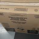 EHEYCIGA Dog Stairs for High Bed 22.5" H, 5-Step Dog Steps for Bed, Pet Steps for Small Dogs and Cats, Non-Slip Balanced Pet Ramp Indoor, Grey