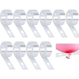 Balloon Decorating Strip,10 Balloon Arch Strip Kit for Party Wedding Birthday Decorations Balloon Tape