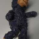 MAXBECK Dog Companion for Heavy Chewers- Indestructible Robust Bear Dog Toy, Resistant Squeaky Dog Toys for Heavy Chewers, Unbreakable Stuffed Plush Dog Toys for Aggressive Chewers (A-Navy)