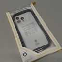 iFace Reflection Designed for iPhone 13 Pro Max (6.7")  Cute Shockproof Hybrid [9H Tempered Glass + Bumper] Wireless Charging Compatible Clear Case - Gray