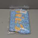 Westwolf Men Swim Trunks 5.5 Inch Swim Shorts Quick Dry Board Shorts 2 in 1 Swimwear with Compression Liner, Blue Ice Cream, Size L