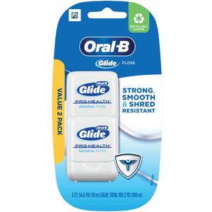 Crest Glide Origional Floss 2*54.6 yds (1 pack)
