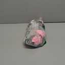 Laelfe 12 PCS Artificial Flowers Pink Roses Fake Silk Flowers Long Stem Artificial Roses for Home Wedding Decorations (Pink)