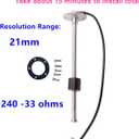 240-33 ohms 10.5"(267mm) Marine Fuel Sending Unit for Boat Truck Car Vehicle Fuel Tank Sending Unit Fuel Level Sending Unit Gas Water Tank Sender Fuel Gauge Sending Unit Water Level Sensor